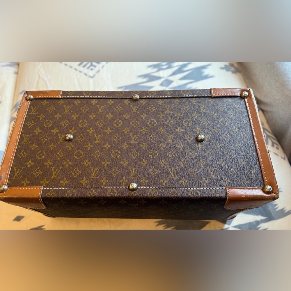 Vintage Louis Vuitton Monogram Travel Bag Steamer Doctors Bag - Rare 1970’s - Picture 4 of 14